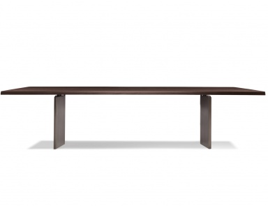 The Morgan rectangular dining table, Minotti
