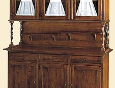 A sideboard made of solid wood, Napoletana - DOLFI