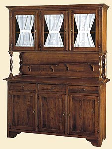 A sideboard made of solid wood, Napoletana - DOLFI