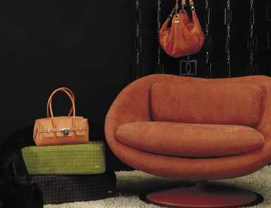 Chair in Monogram fabric, Formitalia