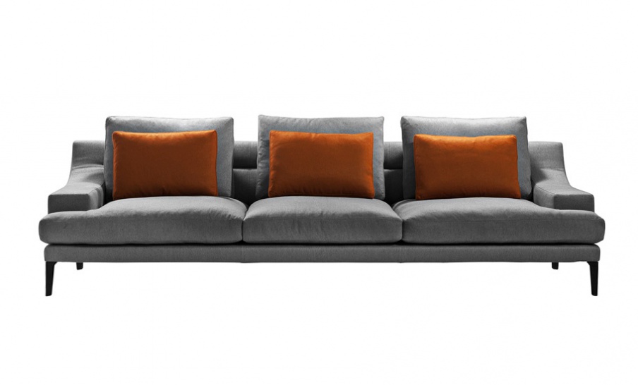 Sofa with metal frame Megara, Driade