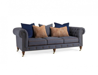 Just the sofa "Chester" with a frame made of wood, Caracole