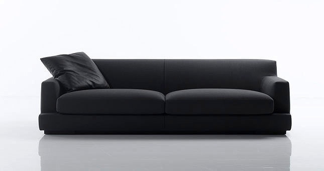 Sofa on a hidden frame in solid wood ,Broadway - features tisettanta furnishings