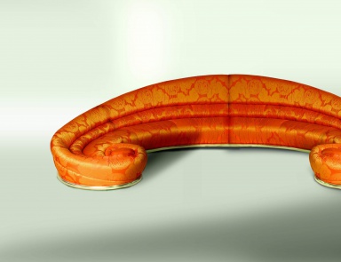 Semi-circular sofa is Soft And Crazy, Colombo Stile