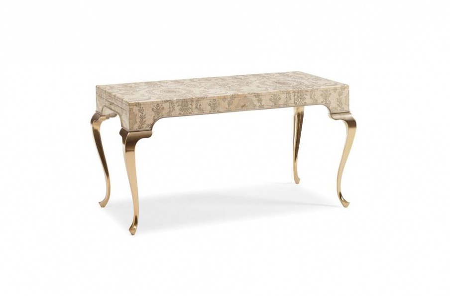 Console Note to Self on cast metal legs, Caracole