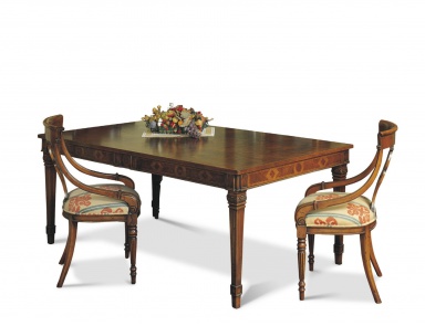 Dining table made from natural wood, Francesco Molon