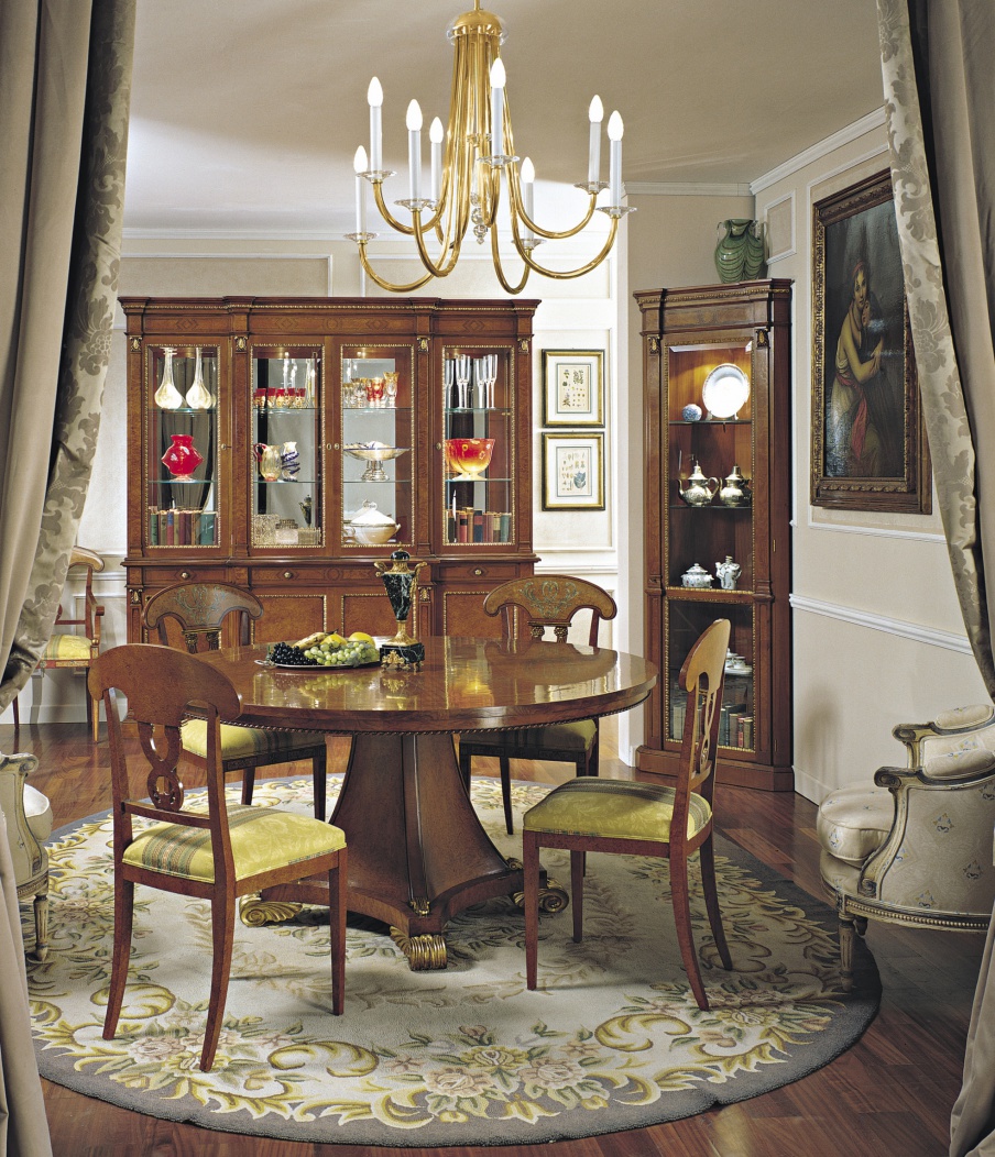 Dining table made from natural wood, Francesco Molon