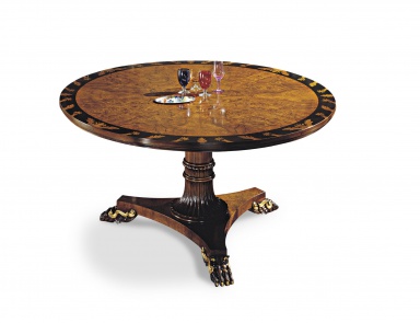 Dining table made from natural wood, Francesco Molon