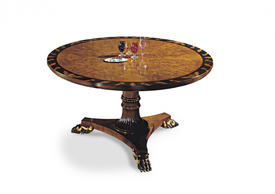 Dining table made from natural wood, Francesco Molon