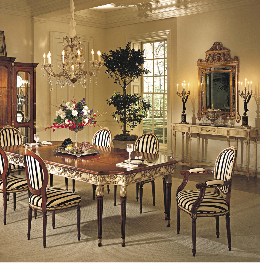 Dining table made from natural wood, Francesco Molon