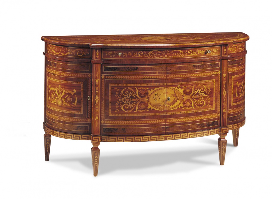 Stand natural wood, Francesco Molon