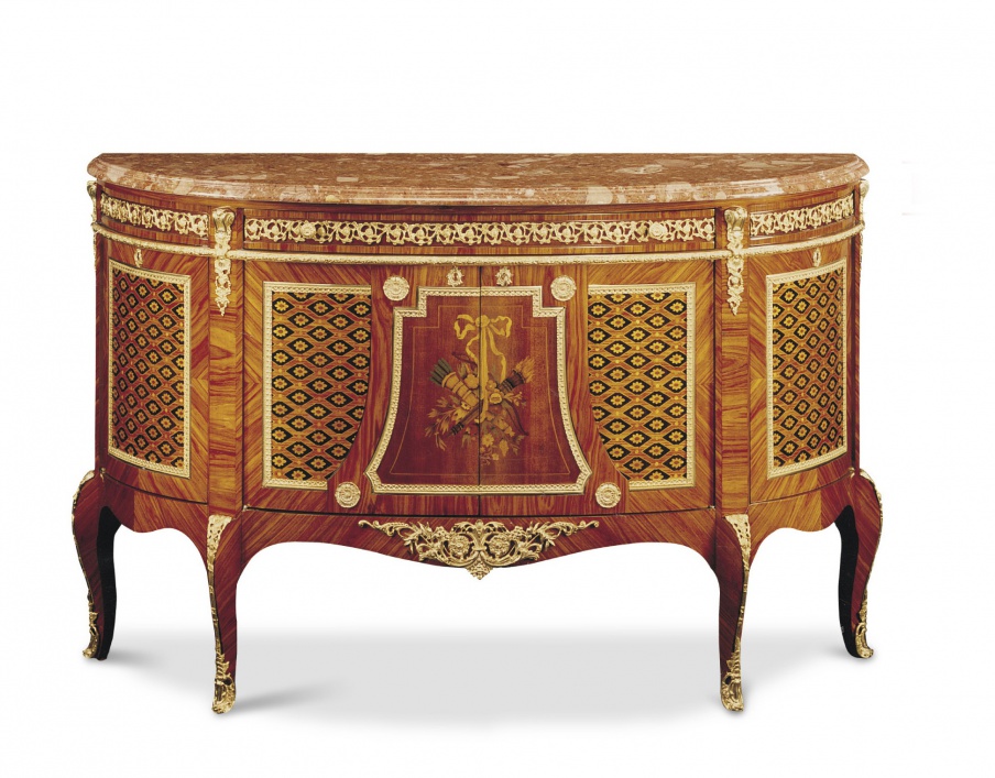 A chest of drawers made from natural wood, Francesco Molon