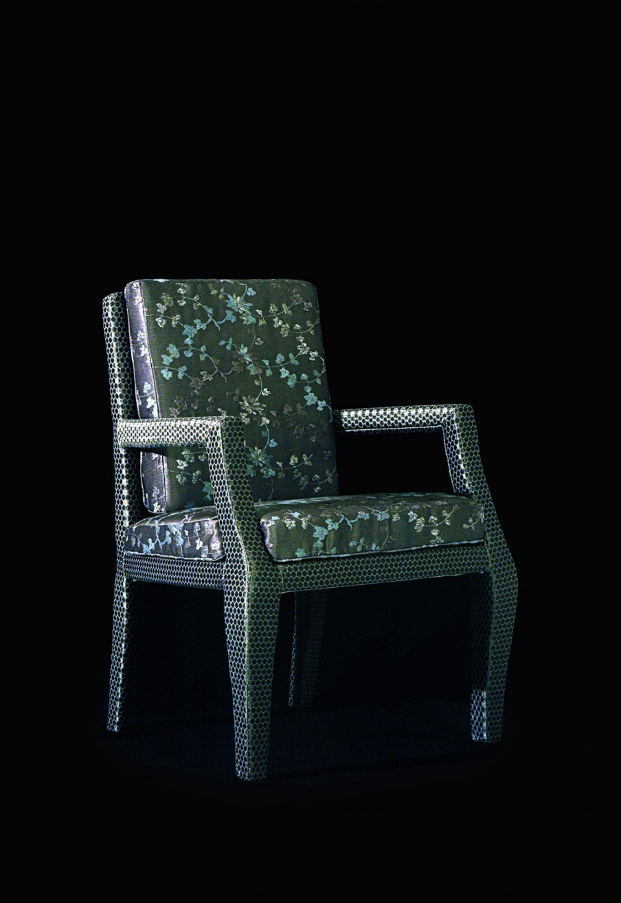 Chair with armrests Tarsie, Colombo Stile