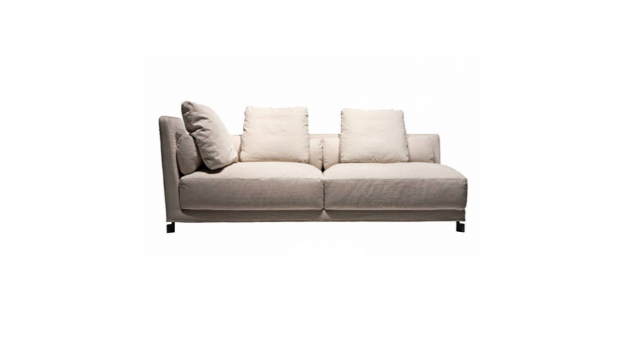Sofa with high armrests Bedda, Driade