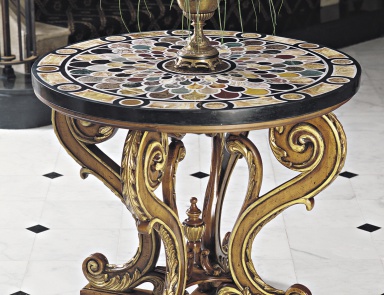 Dining table made from natural wood, Francesco Molon