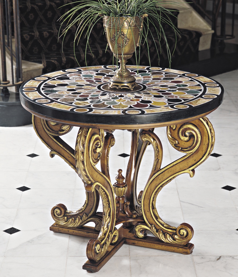 Dining table made from natural wood, Francesco Molon