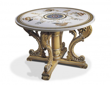 Dining table made from natural wood, Francesco Molon