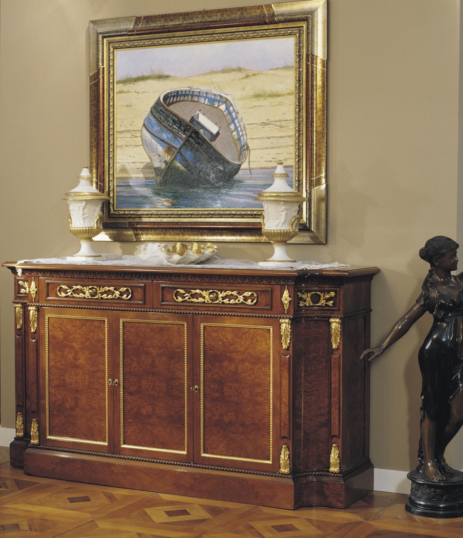 Stand natural wood, Francesco Molon