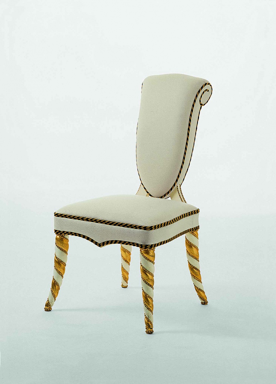 Chair natural wood Una Visione Di Eleganza, Stile Colombo