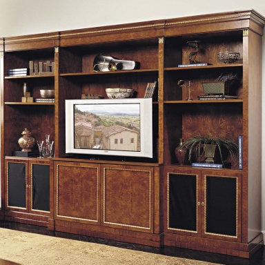 Cabinet for TV and books