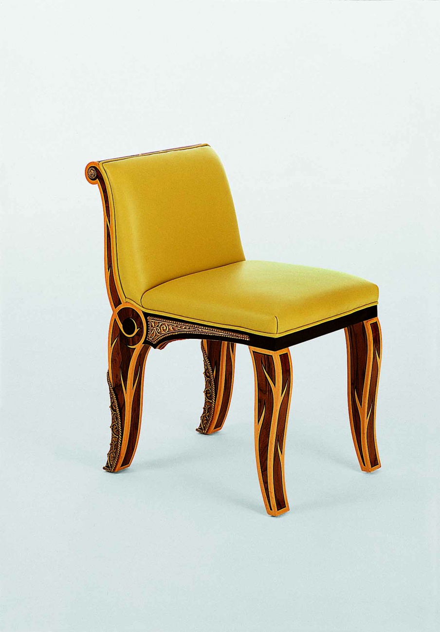 Chair natural wood Corrispondenze Segrete, Colombo Stile