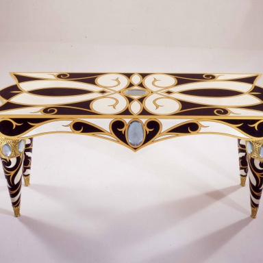 Console Emisferi In Bianco e Nero