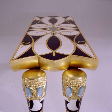 Console Emisferi In Bianco e Nero