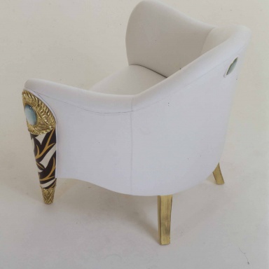 Chair Emisferi In Bianco e Nero