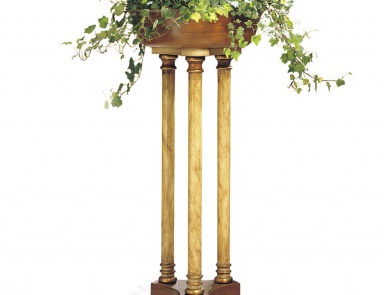 Stand for flowers made from natural wood, Francesco Molon