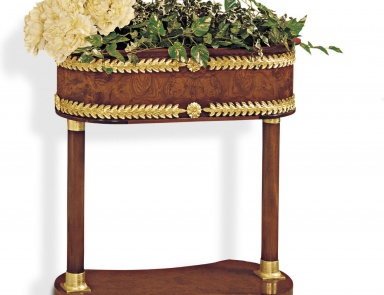 Stand for flowers in lacquered wood, Francesco Molon