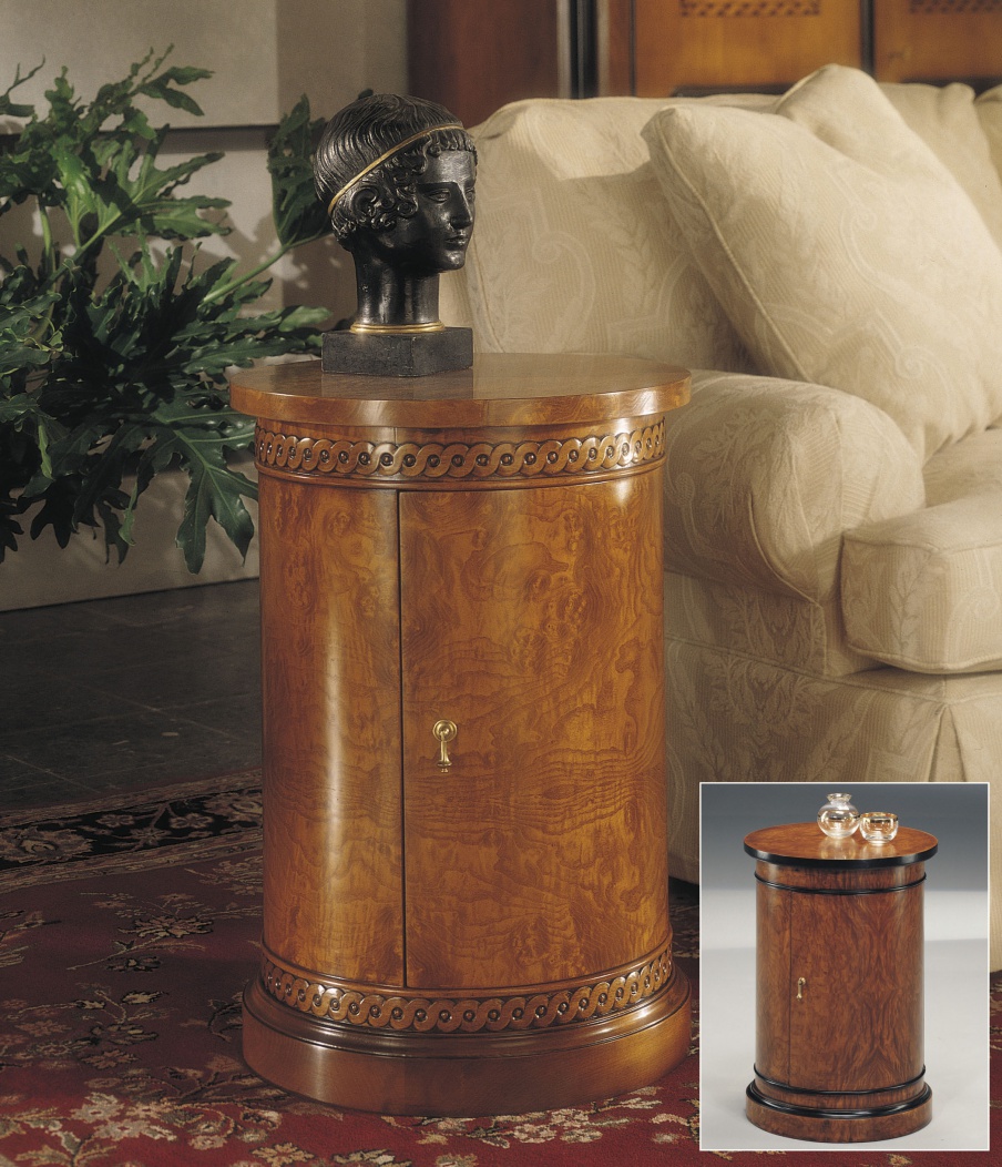 Bedside table made from natural wood, Francesco Molon