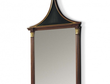 Wall mirror with wooden frame, Francesco Molon