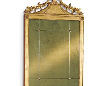 Wall mirror with wooden frame, Francesco Molon