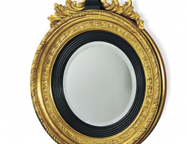 Wall mirror with wooden frame, Francesco Molon