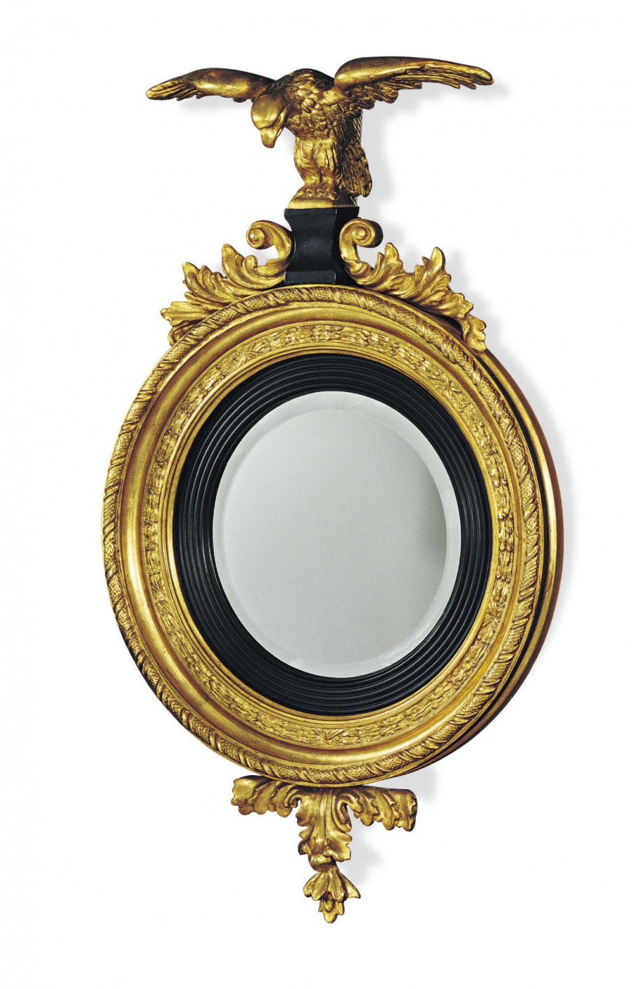 Wall mirror with wooden frame, Francesco Molon