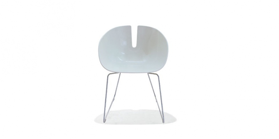 Chair with frame metallicheskim Fjord H, Moroso