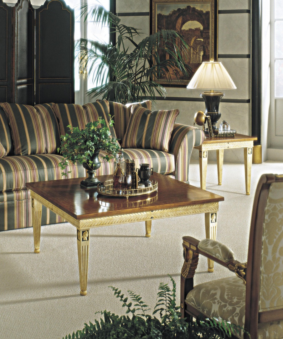 Coffee table made from natural wood, Francesco Molon