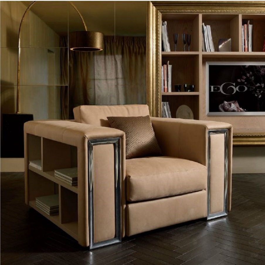 Chair genuine leather Madison, Ego