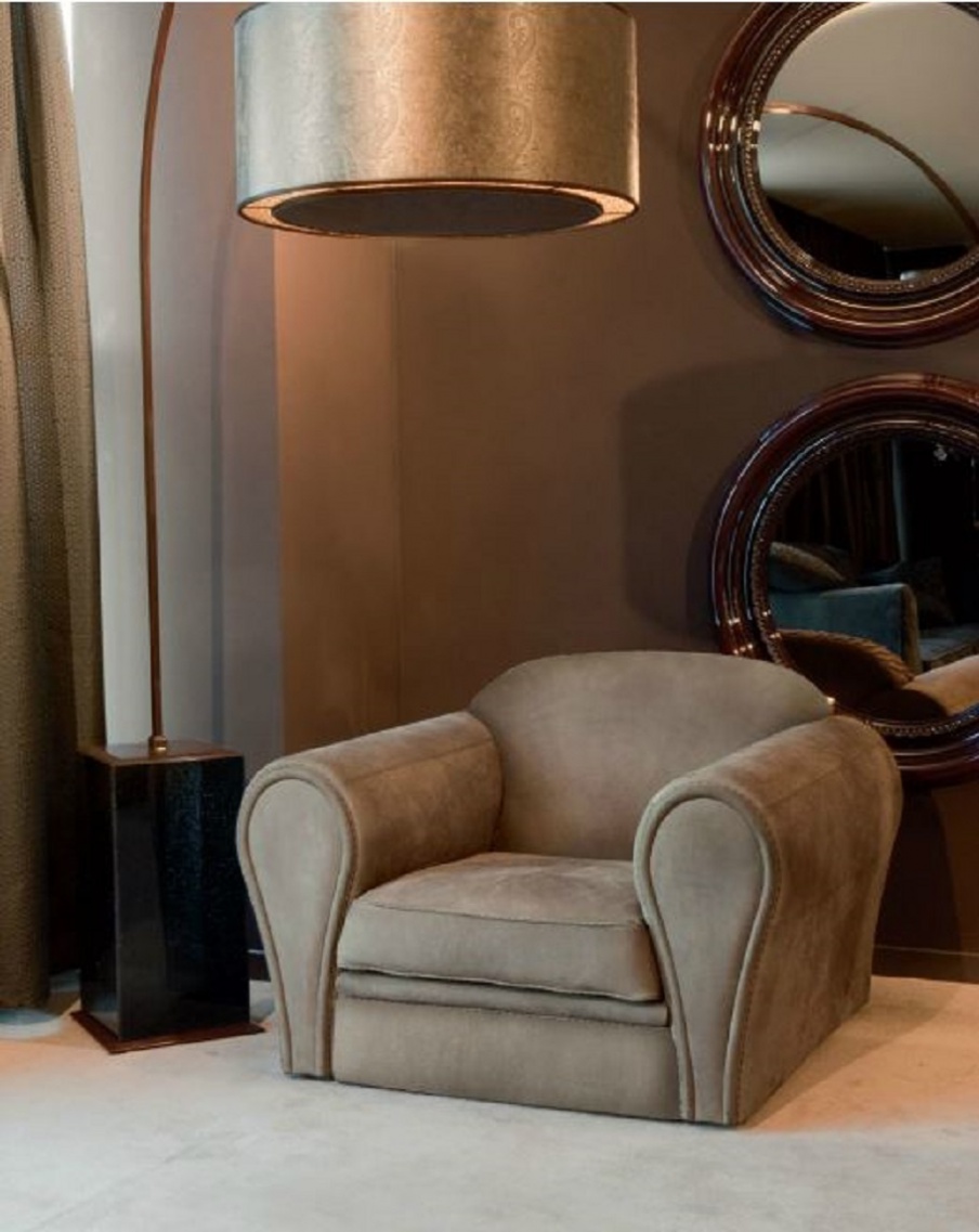 Chair genuine leather Miami, Ego