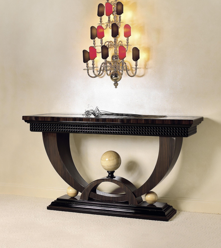 Console Calice natural wood, Francesco Molon