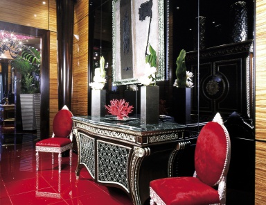 Imperial buffet with marble top, Francesco Molon