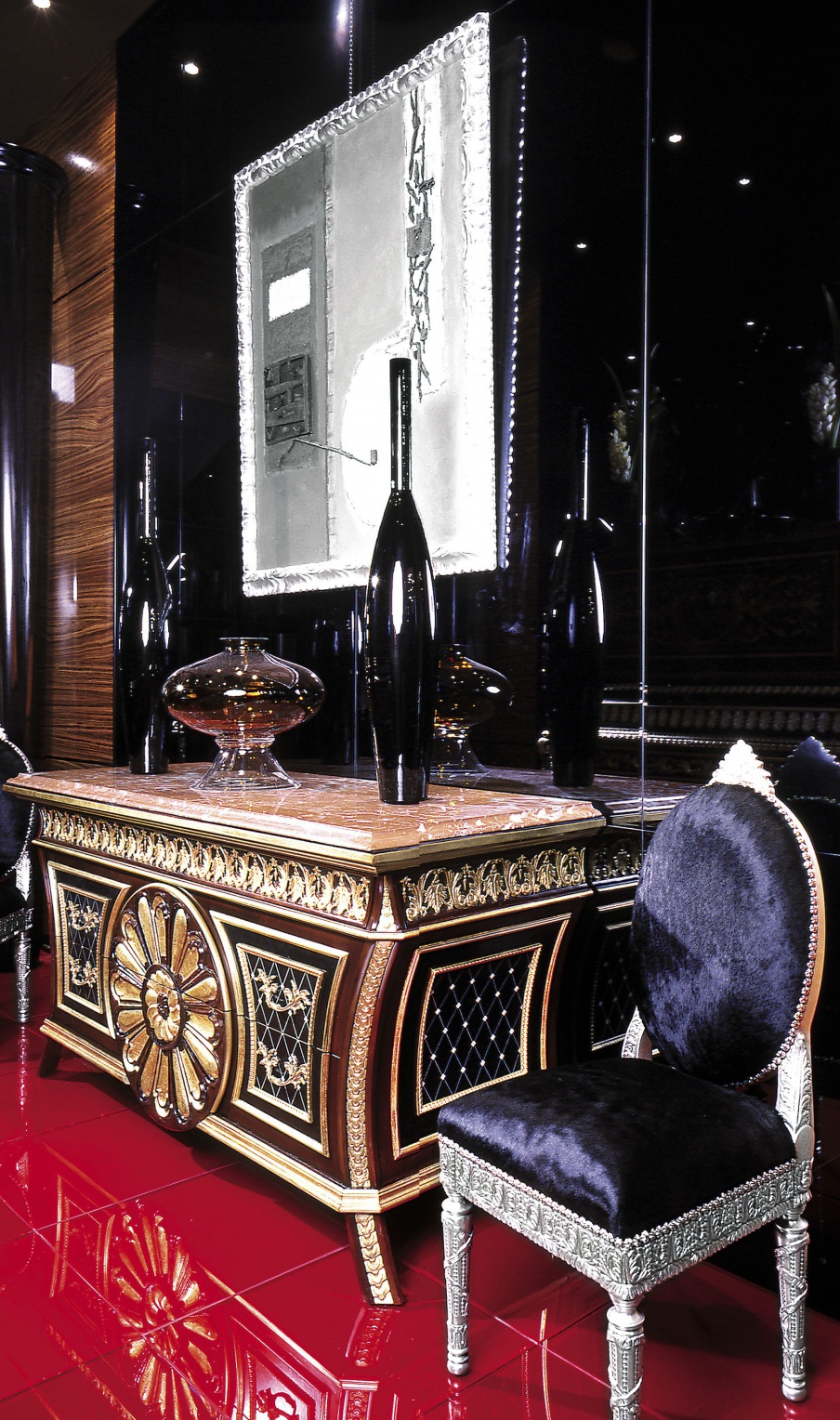 The Imperial buffet in natural wood, Francesco Molon