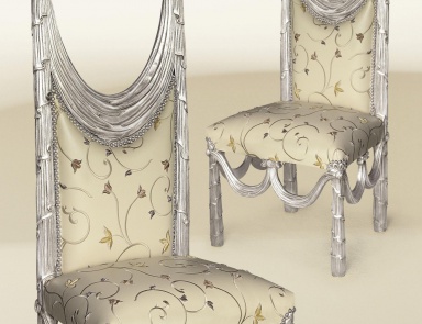 Trono chair with high back, Francesco Molon