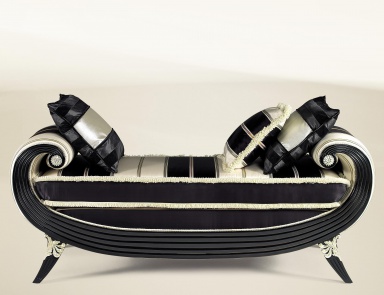 Bench in fabric Rivoli, Francesco Molon