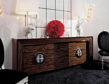 Dresser Nobilis natural wood, Francesco Molon