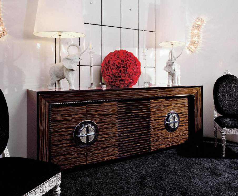 Dresser Nobilis natural wood, Francesco Molon