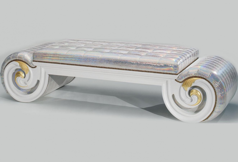 Soft Boucle bench, Francesco Molon