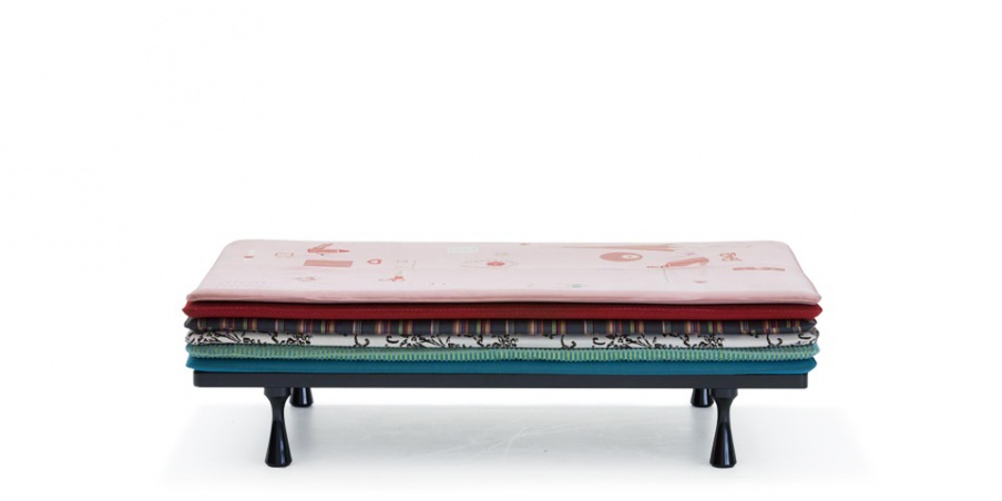 Bench base beech Principessa, Moroso