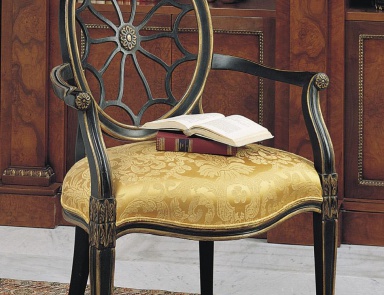 Chair with armrests Francesco Molon