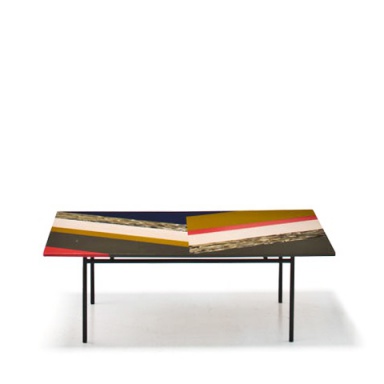 Fishbone coffee table